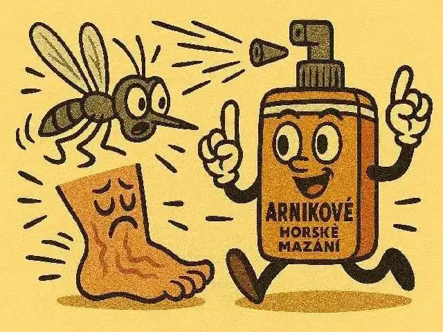 Horské mazání na komáry